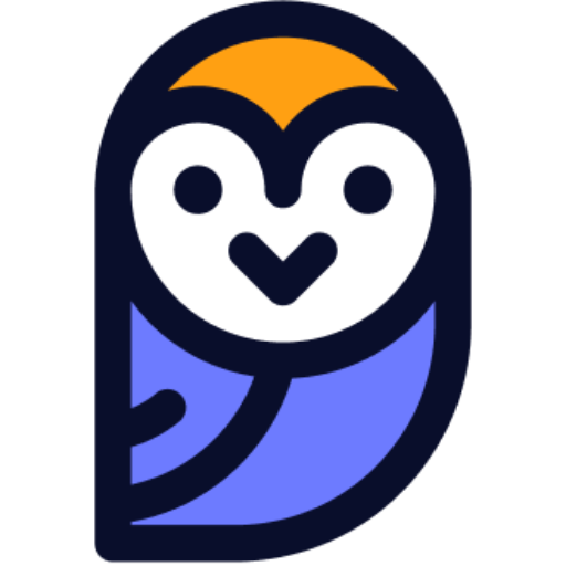 QuizFlight Owl Logo